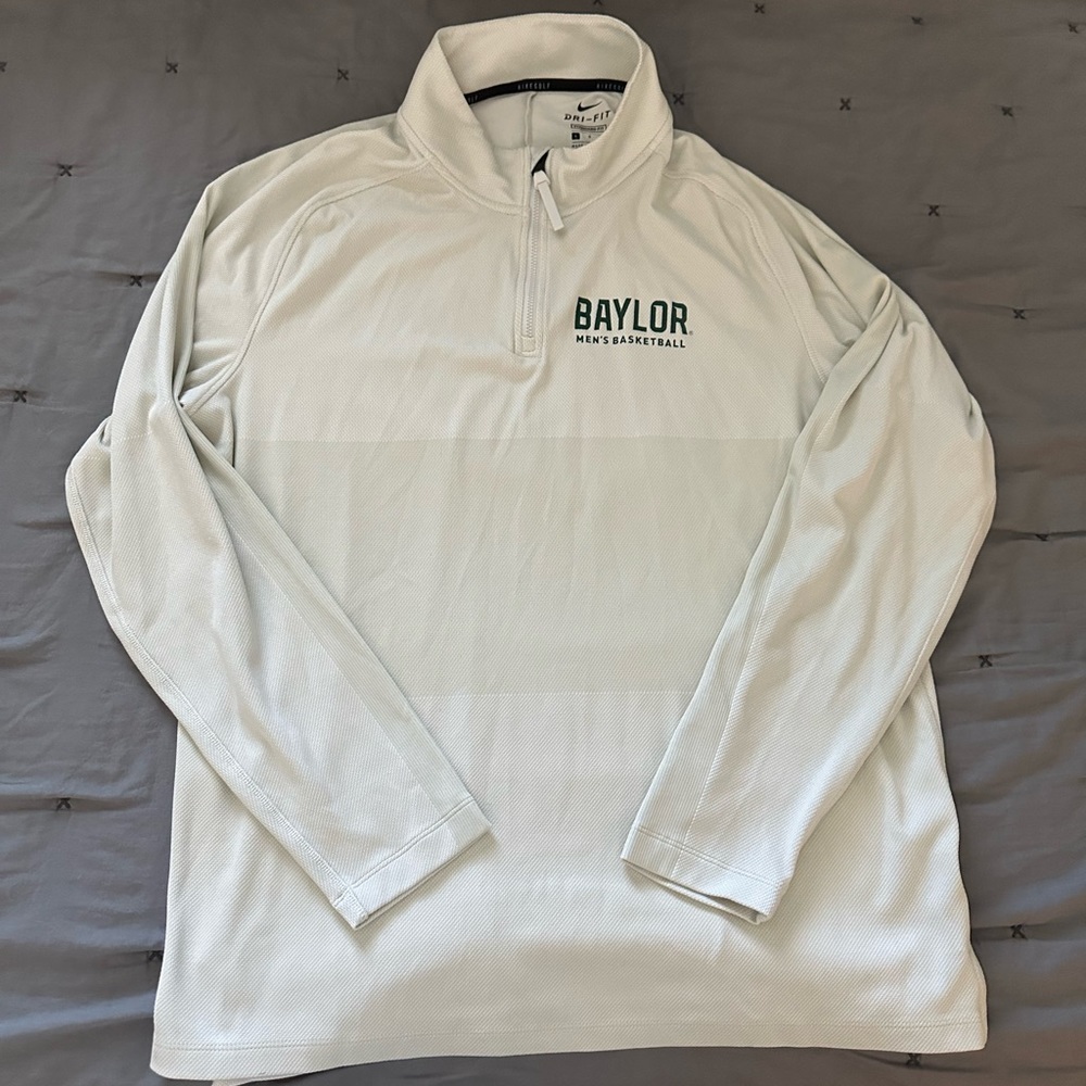 Baylor Men’s basketball team issued nike 1/4 zip